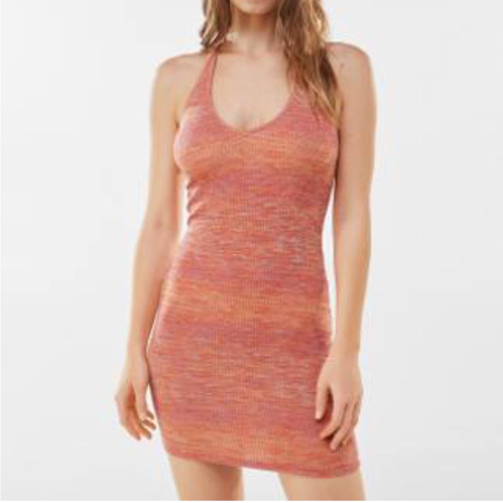 Bershka Multicolor Knit Halter Top